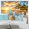 Designart - Gorgeous Beach of Island Barbados - Modern Seascape Canvas Artwork